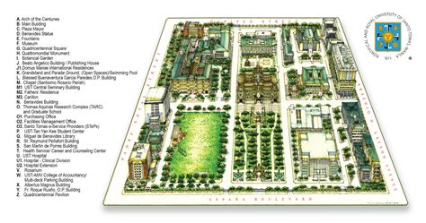 UST Campus Map PDF .